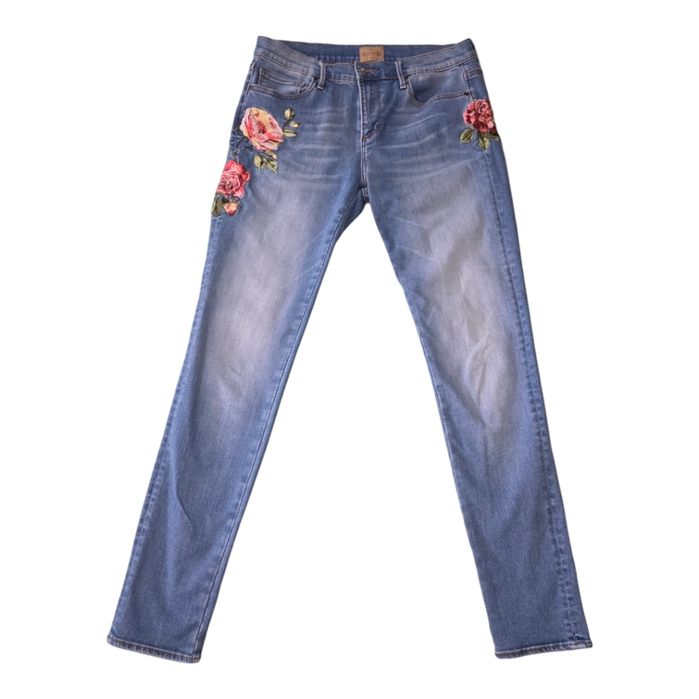 DRIFTWOOD Women's Jackie Embroidered Skinny Jeans - Size 29